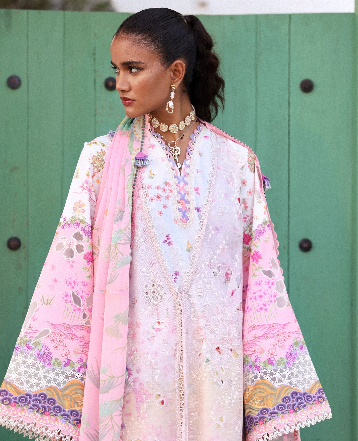 Crimson Camellia | Embroidered Pret Vol- II '26 | Republic Womenswear