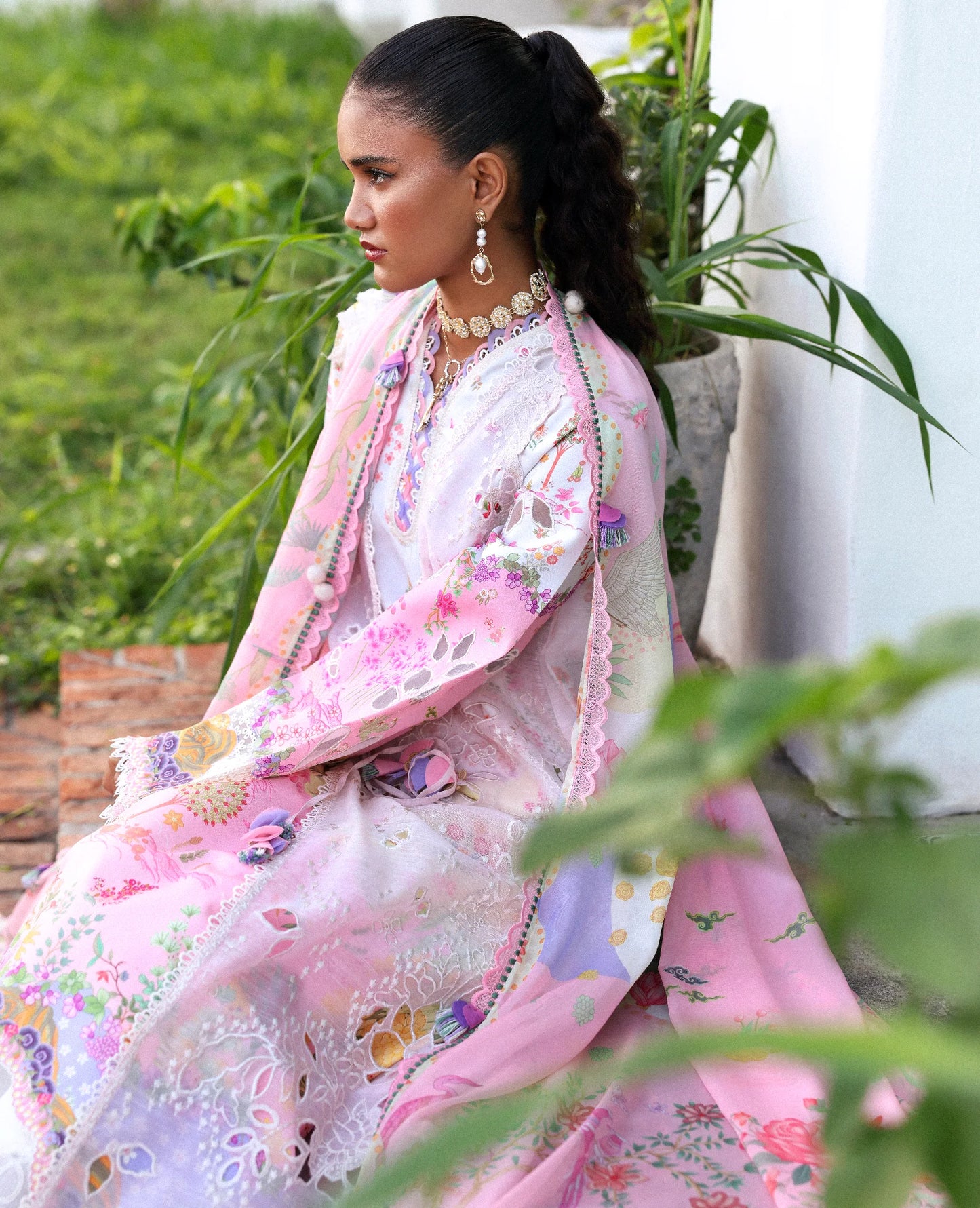 Crimson Camellia | Embroidered Pret Vol- II '26 | Republic Womenswear
