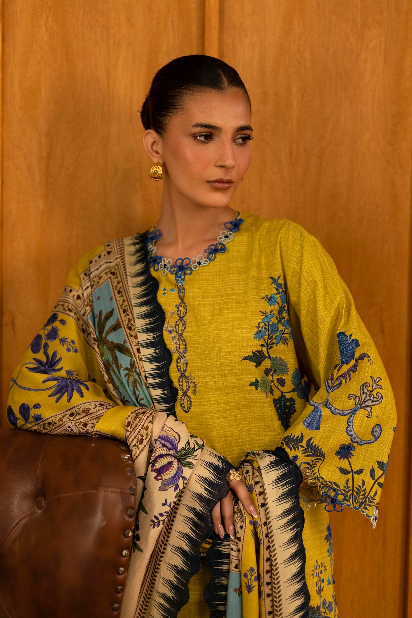 M253-004A-3CY | Muzlin Winter'25 | SANA SAFINAZ