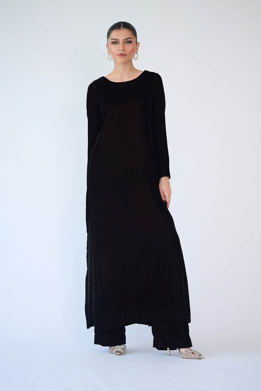 ESME Chocolate Brown | Velvet Archives | Ayesha Somaya