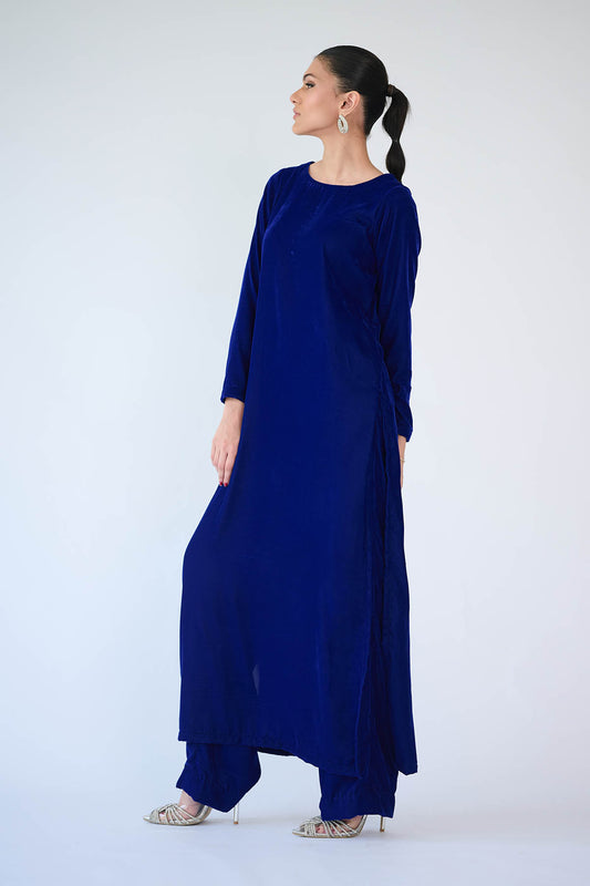 ESME Electric Blue | Velvet Archives | Ayesha Somaya