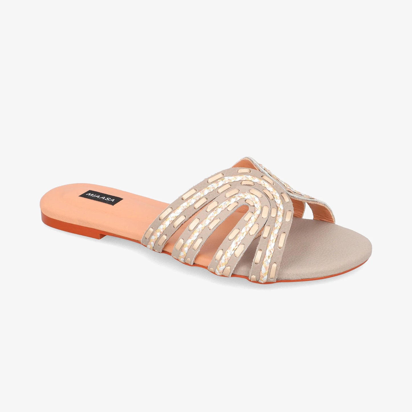 Whipstitch Zee - Grey | Miaasa | Footwear