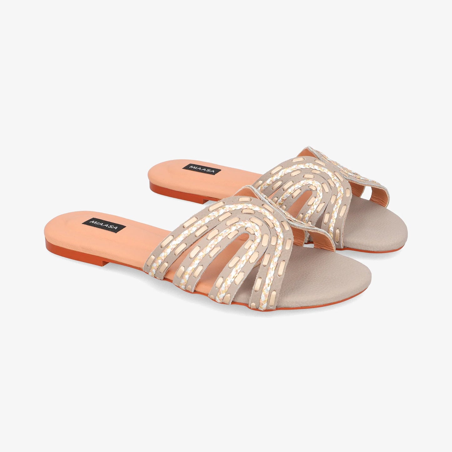 Whipstitch Zee - Grey | Miaasa | Footwear