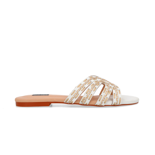 Whipstitch Zee - White | Miaasa | Footwear