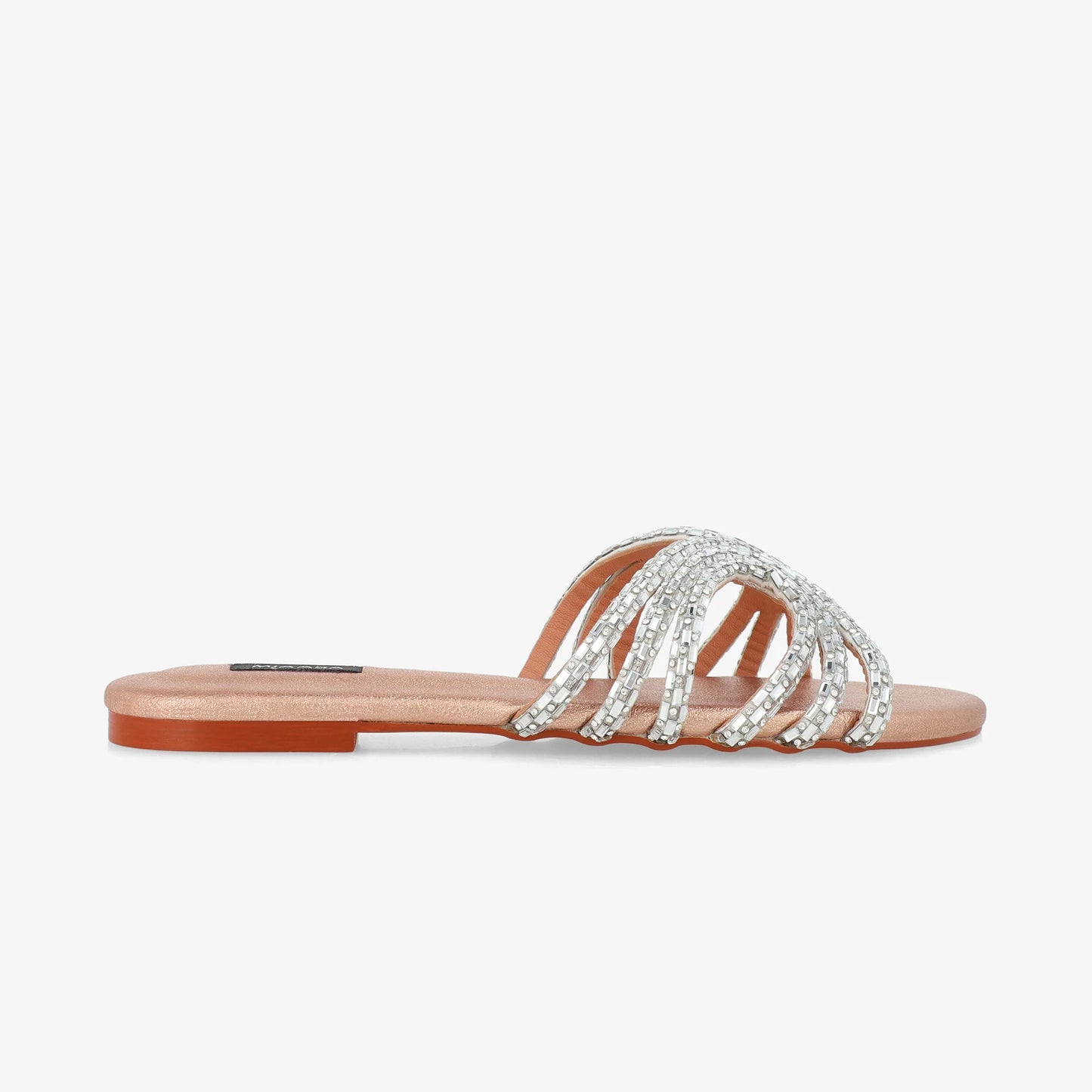Zee Crystal - Rose Gold  | Miaasa | Footwear