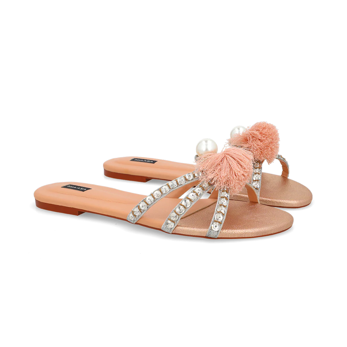 Tara Tassel - Rose Gold  | Miaasa | Footwear