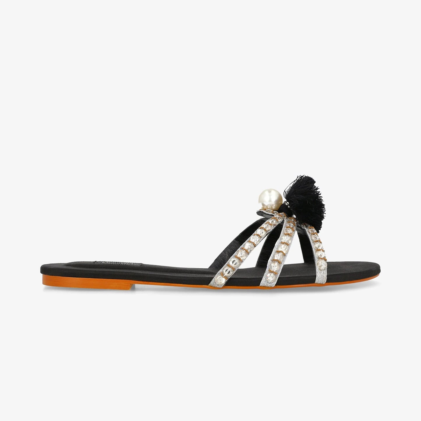 Tara Tassel - Black  | Miaasa | Footwear