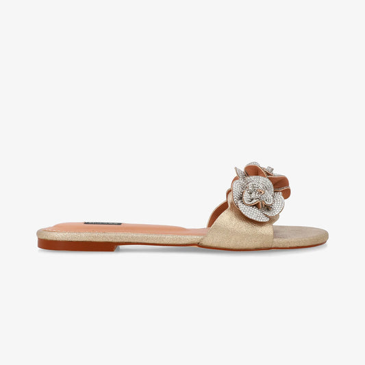 Dahlia - Champagne Gold  | Miaasa | Footwear