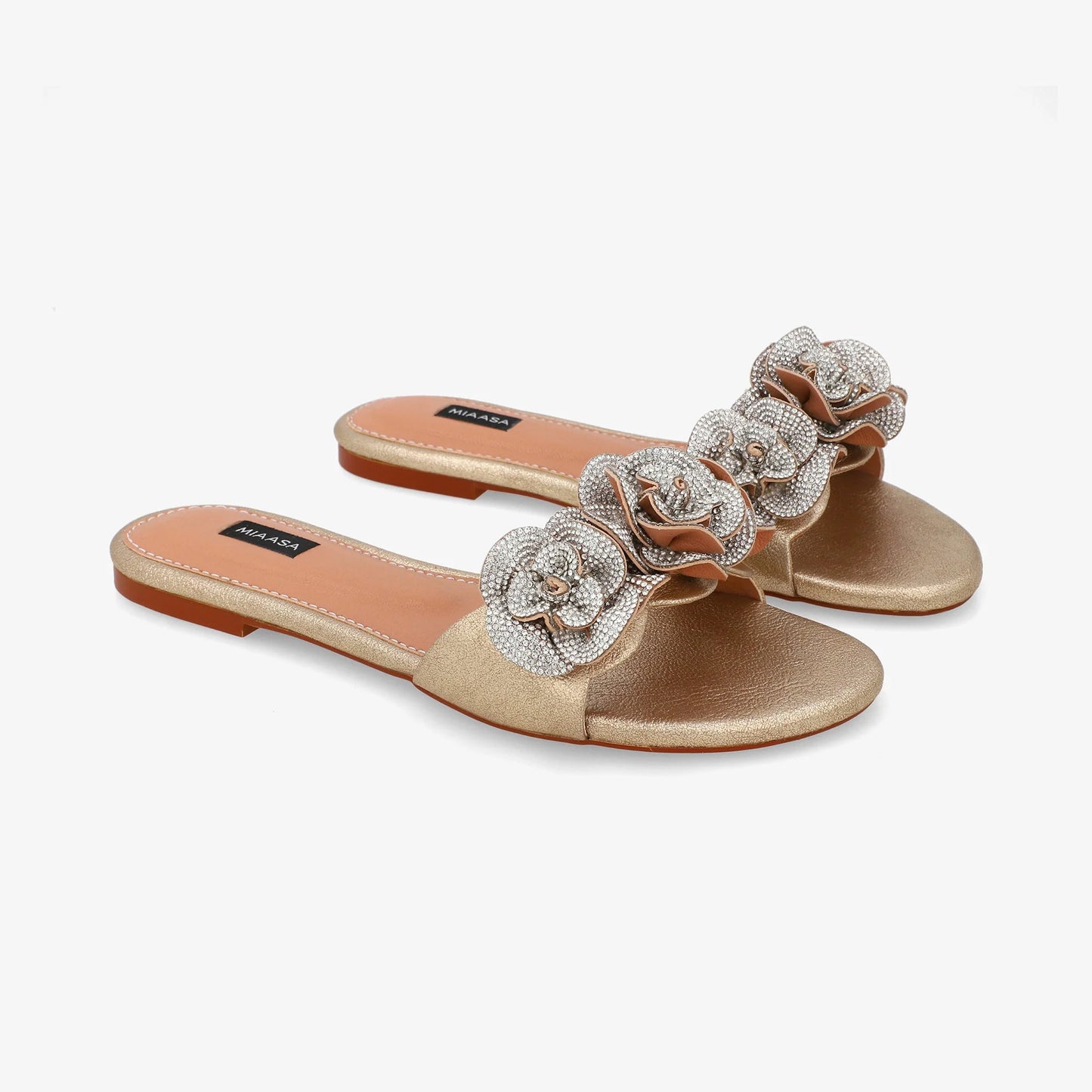 Dahlia - Champagne Gold  | Miaasa | Footwear