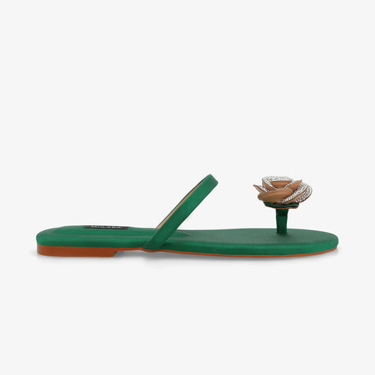 Gianna - Emerald Green | Miaasa | Footwear