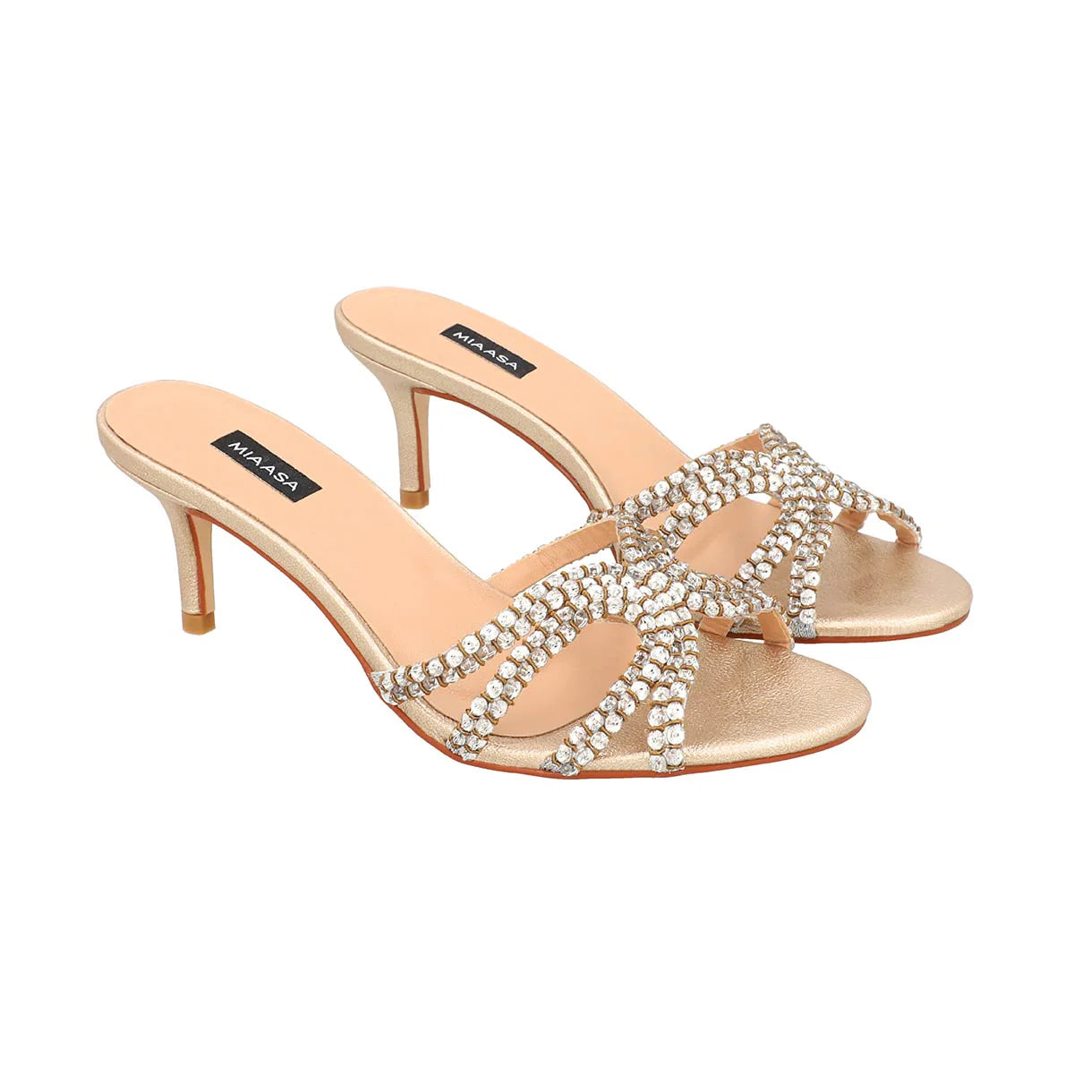 Zee 63 - Champagne Gold  | Miaasa | Footwear