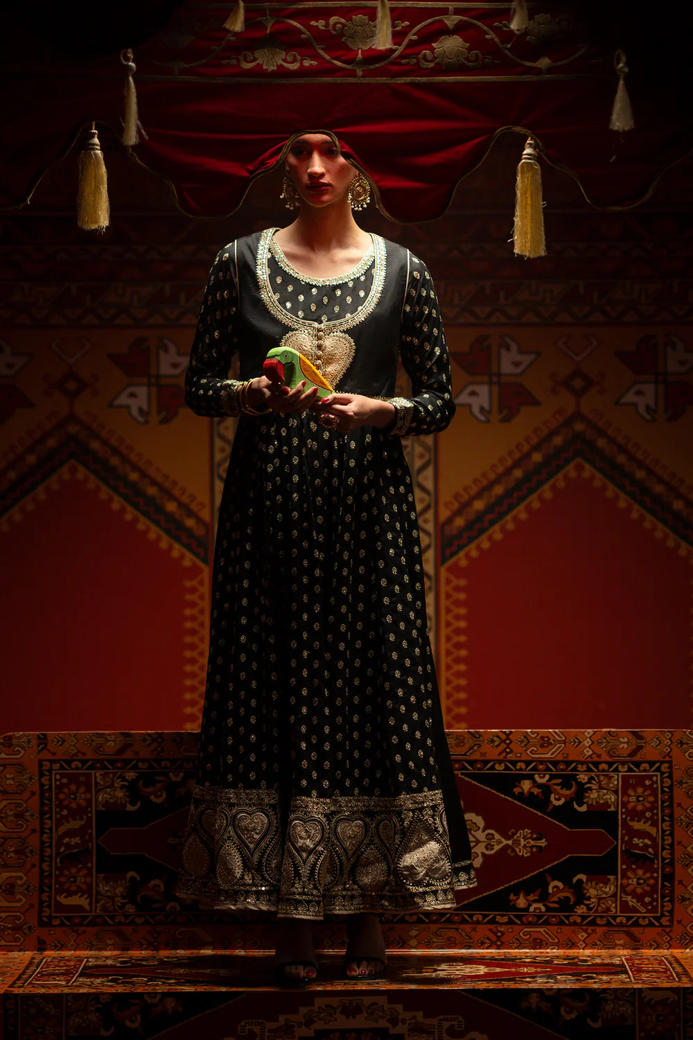 BLACK | E1051/104/901 | Luxe | Ethnc