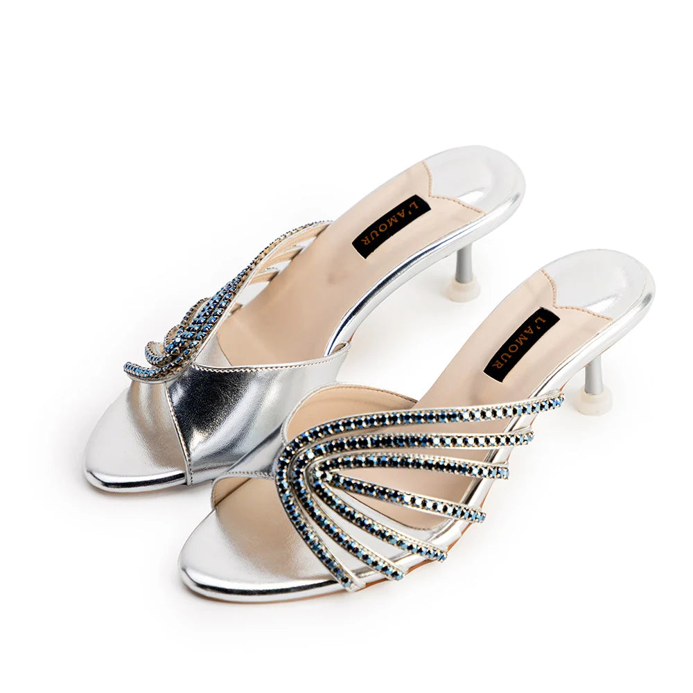 Alia - Kitten Silver | L'AMOUR | FOOTWEAR