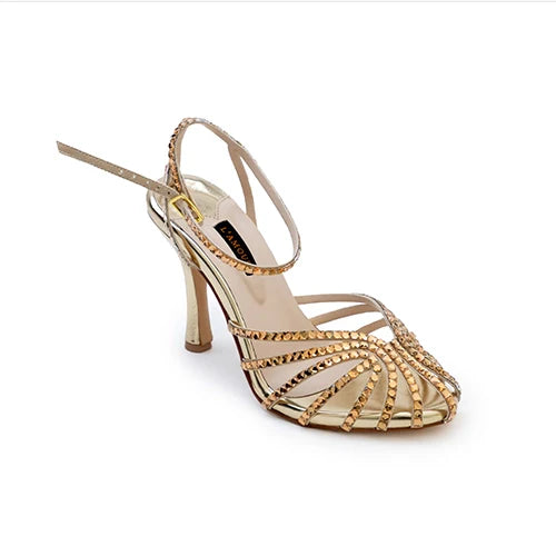 Magnafique Heels - Gold | ODE TO CLASSICS - DROP IV | L'AMOUR | FOOTWEAR
