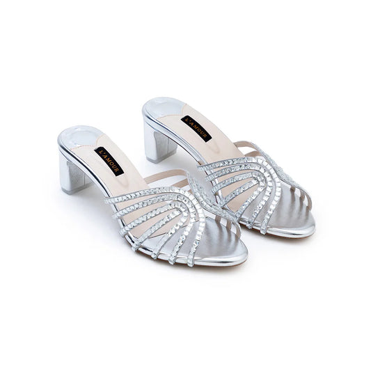 Magnafique Silver Blocks | L'AMOUR | FOOTWEAR