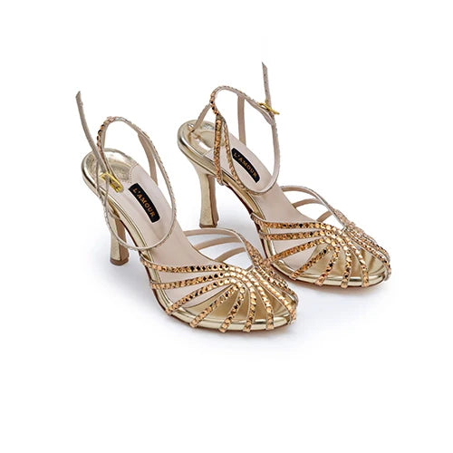 Magnafique Heels - Gold | ODE TO CLASSICS - DROP IV | L'AMOUR | FOOTWEAR