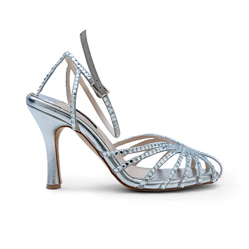 Magnafique Heels - Silver | ODE TO CLASSICS - DROP IV | L'AMOUR | FOOTWEAR