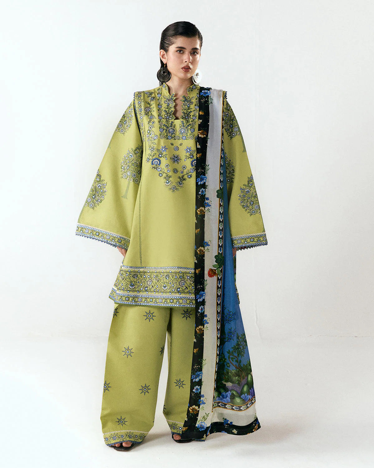 Mai | SS26 Edit III - Unstitched | Jugnu (RTS)