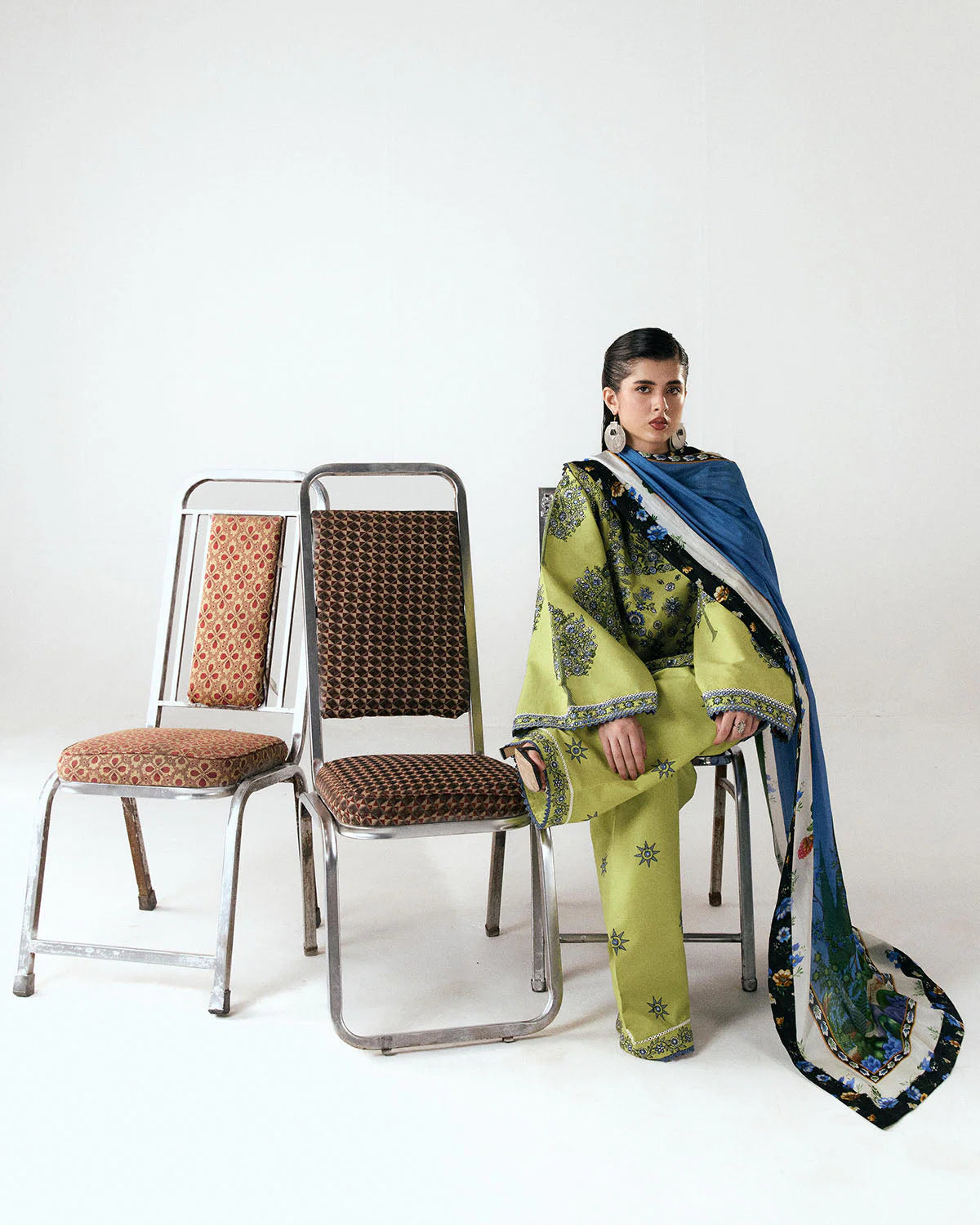 Mai | SS26 Edit III - Unstitched | Jugnu (RTS)