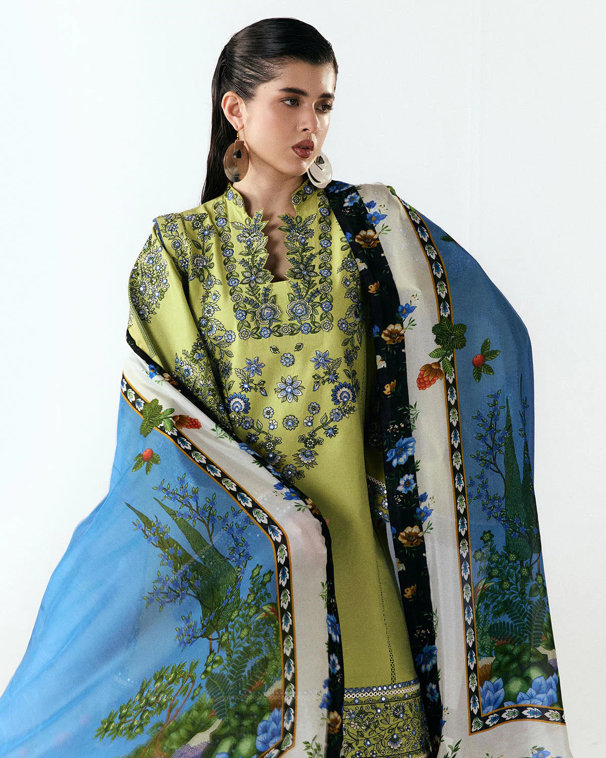 Mai | SS26 Edit III - Unstitched | Jugnu (RTS)