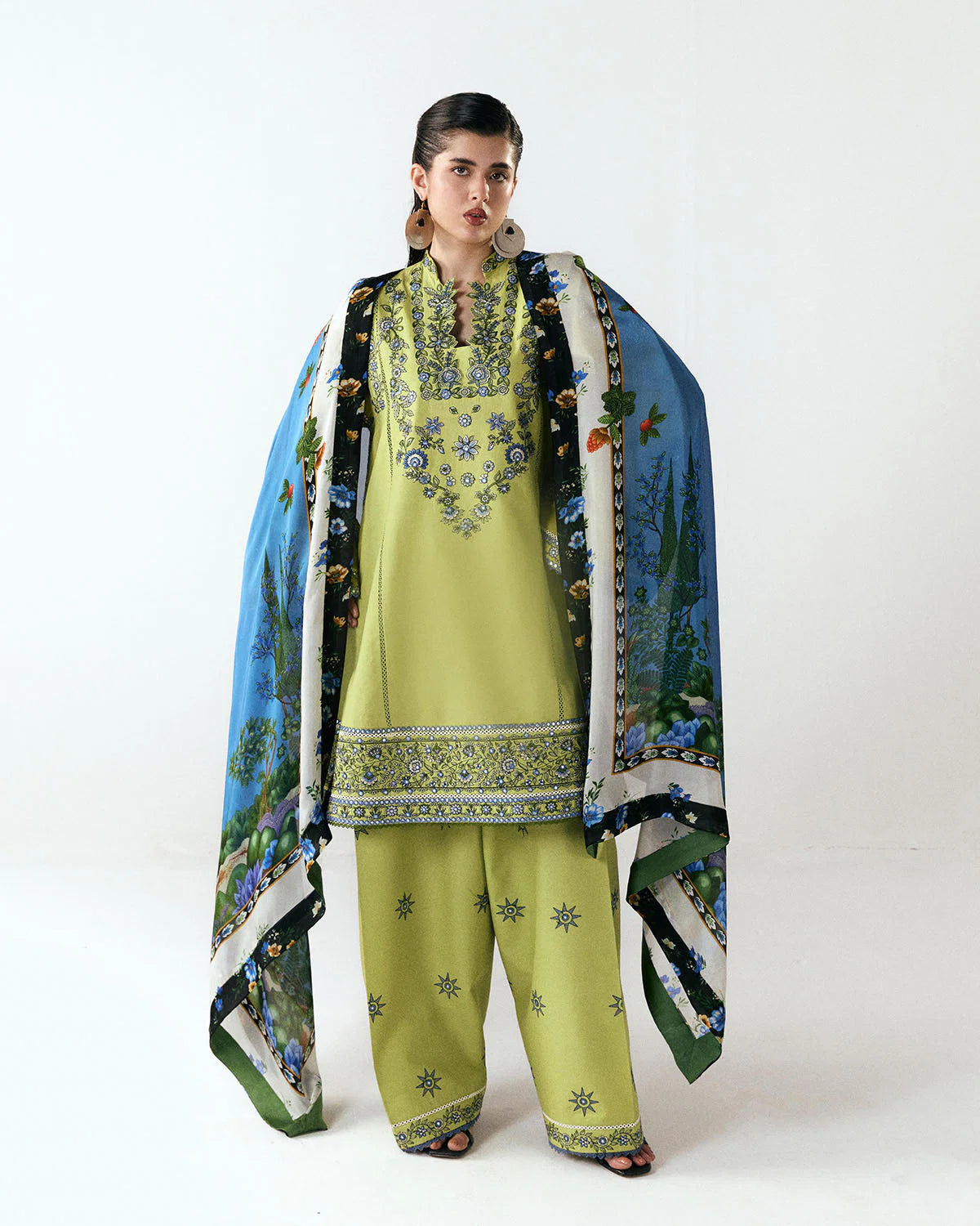 Mai | SS26 Edit III - Unstitched | Jugnu (RTS)
