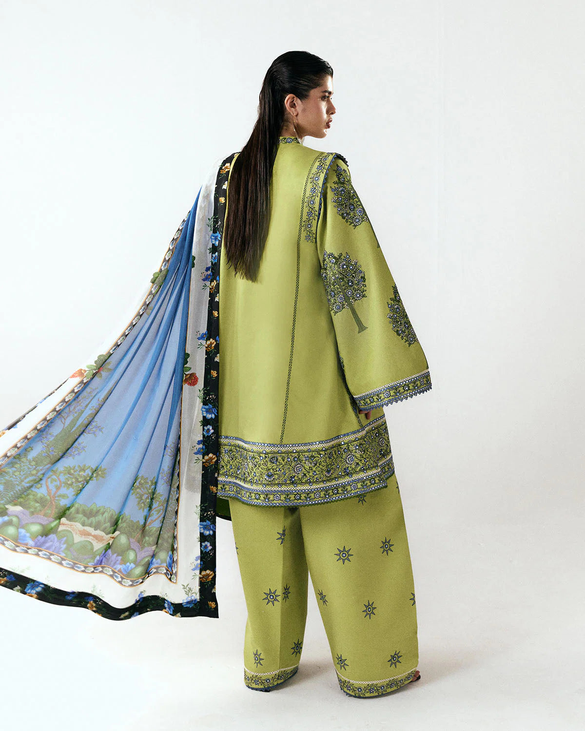 Mai | SS26 Edit III - Unstitched | Jugnu (RTS)