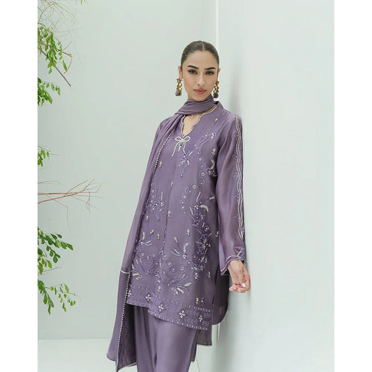 MAUVE FULL SET | NIMRAH HAFSA