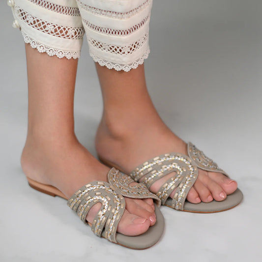 Whipstitch Zee - Grey | Miaasa | Footwear