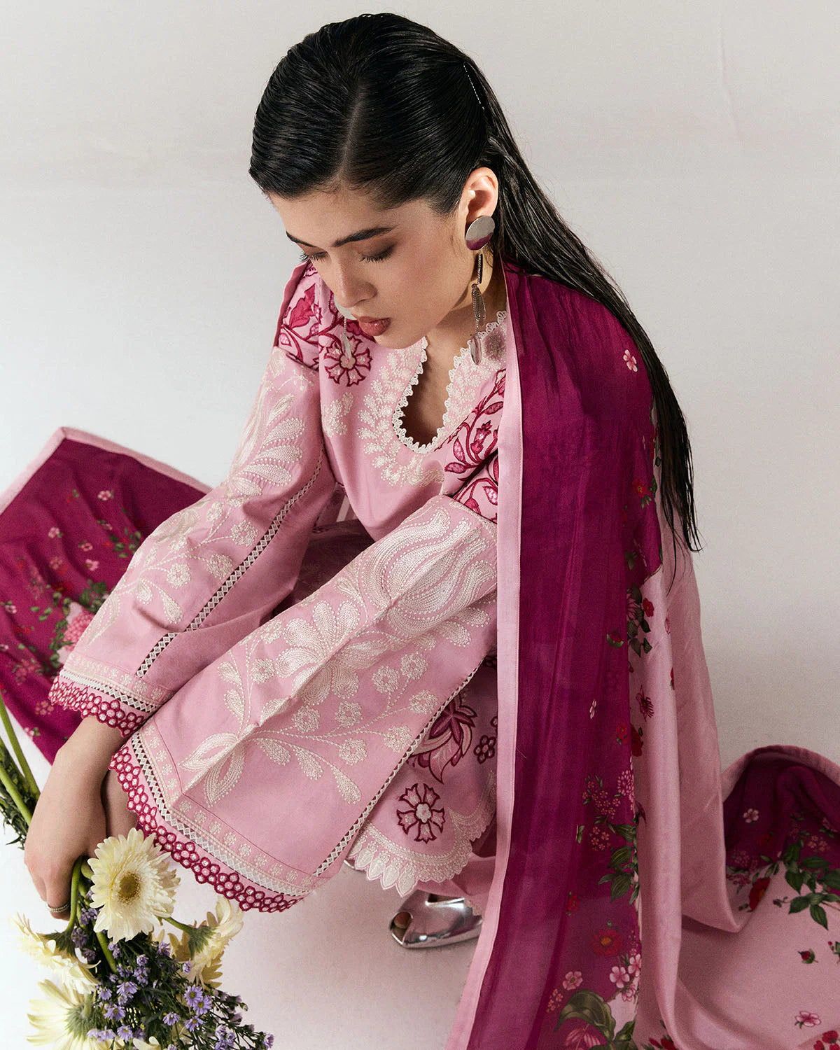 Nanya | SS26 Edit III - Unstitched | Jugnu (RTS)