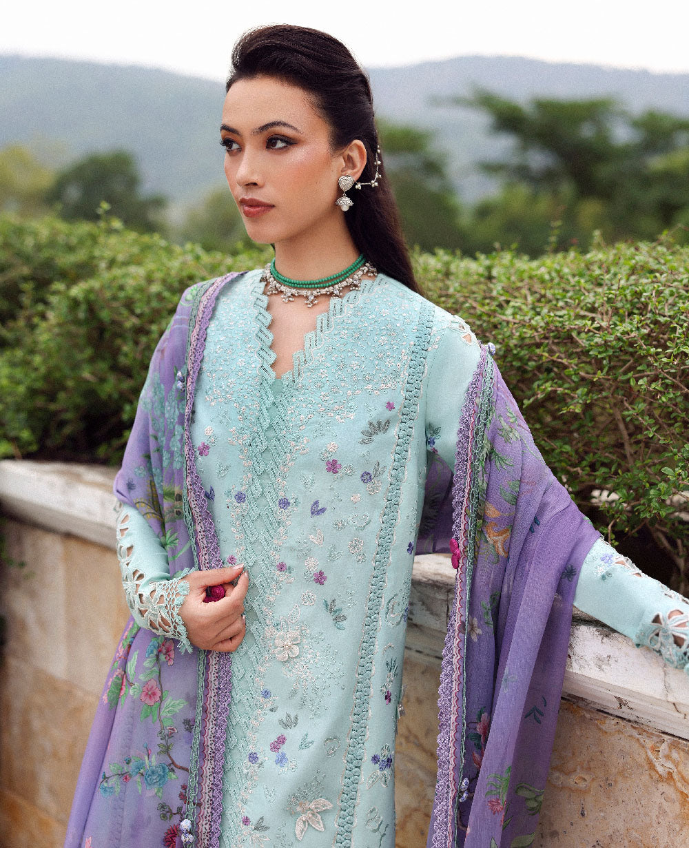Nerya | Lilas- Summer Unstitched Lawn '26 | Republic Womenswear