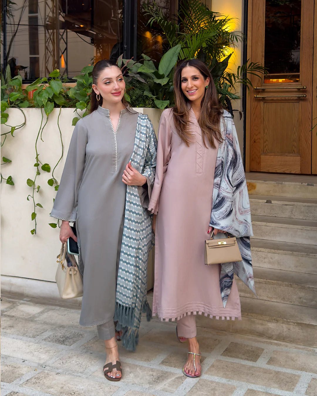 MG Embroided Scalloped Set | LIRA