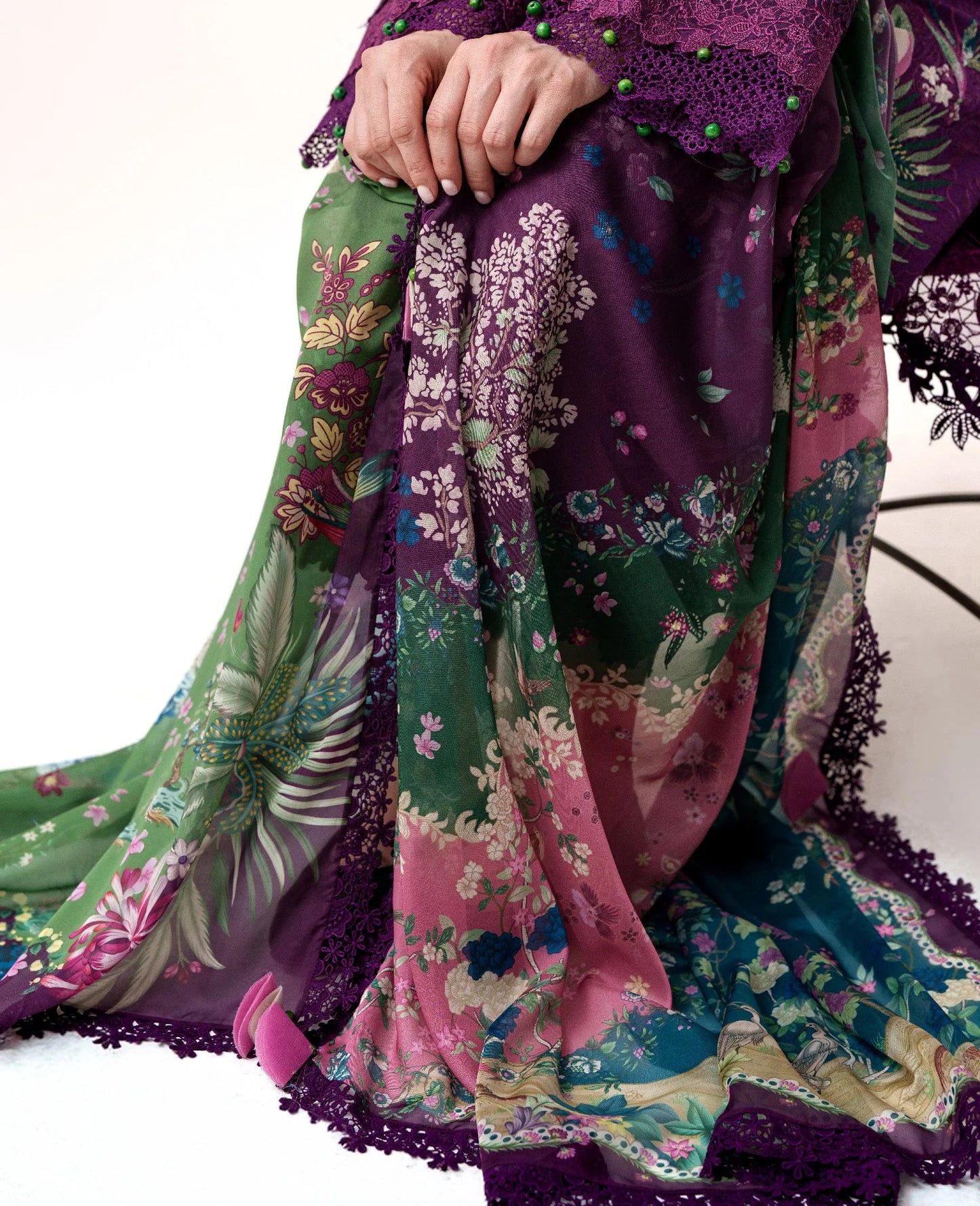 Nia | Reine Luxury Lawn Stitched '26 | Republic Womenswear