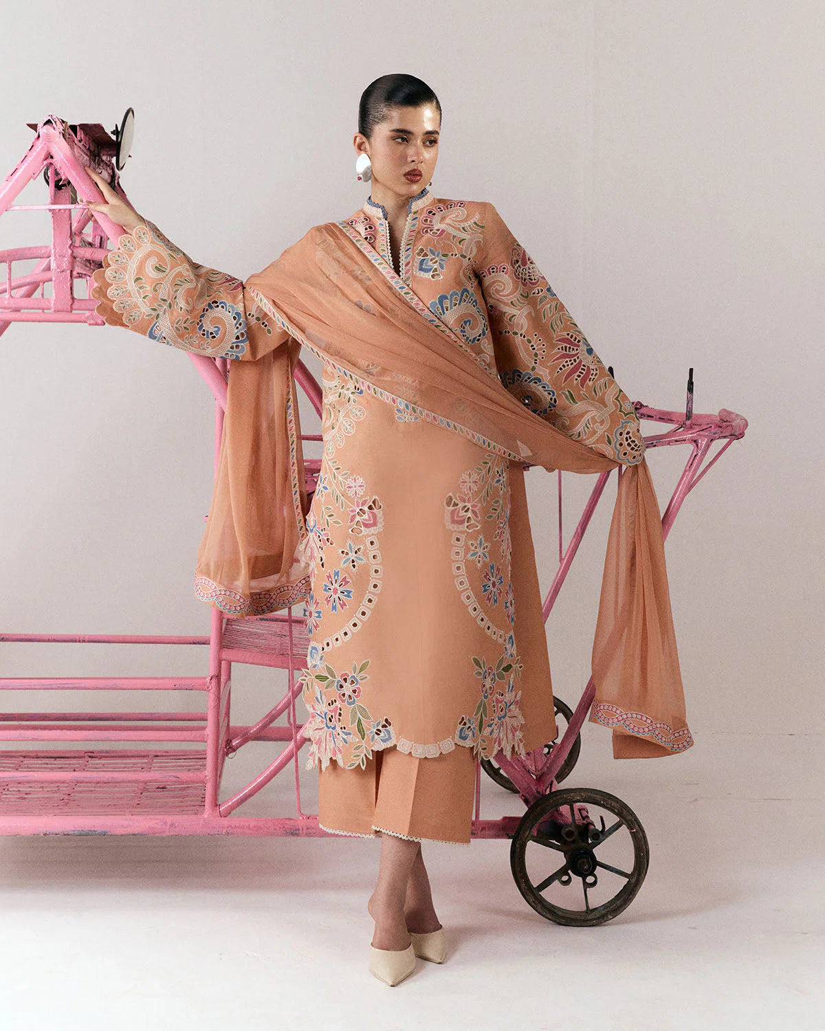 Nila | SS26 Edit III - Unstitched | Jugnu