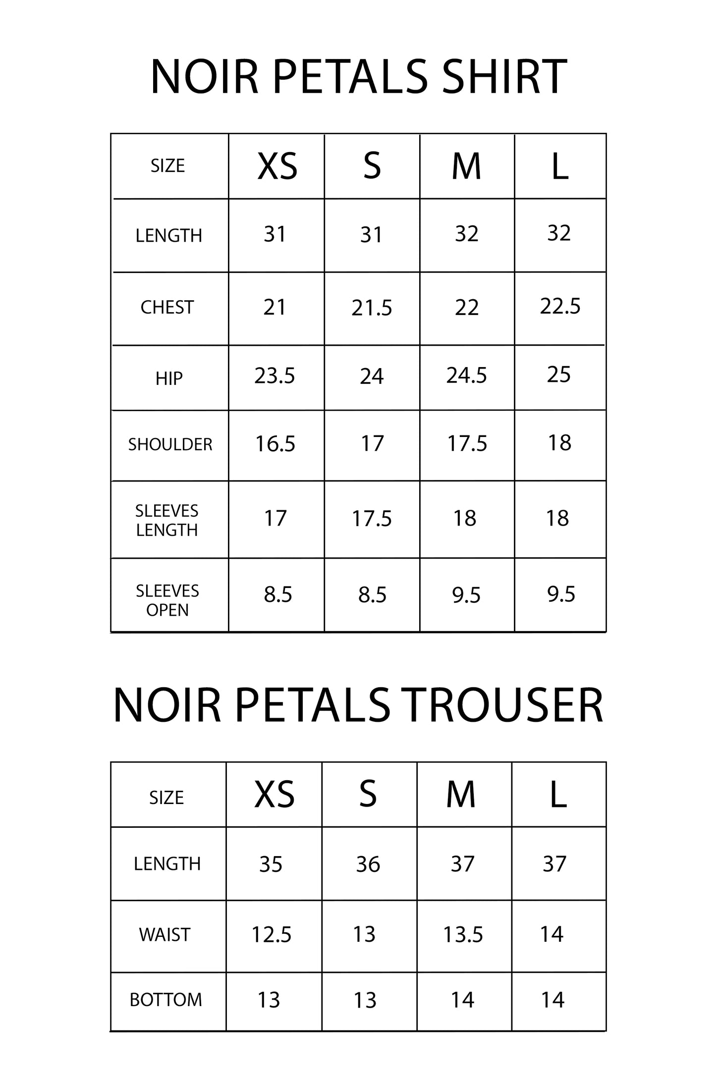 Noir Petals | LA PRET