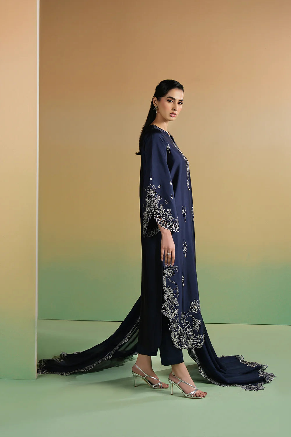 OJANI- SRSP26-03 | Saija Silk Pret '26 | Saira Rizwan