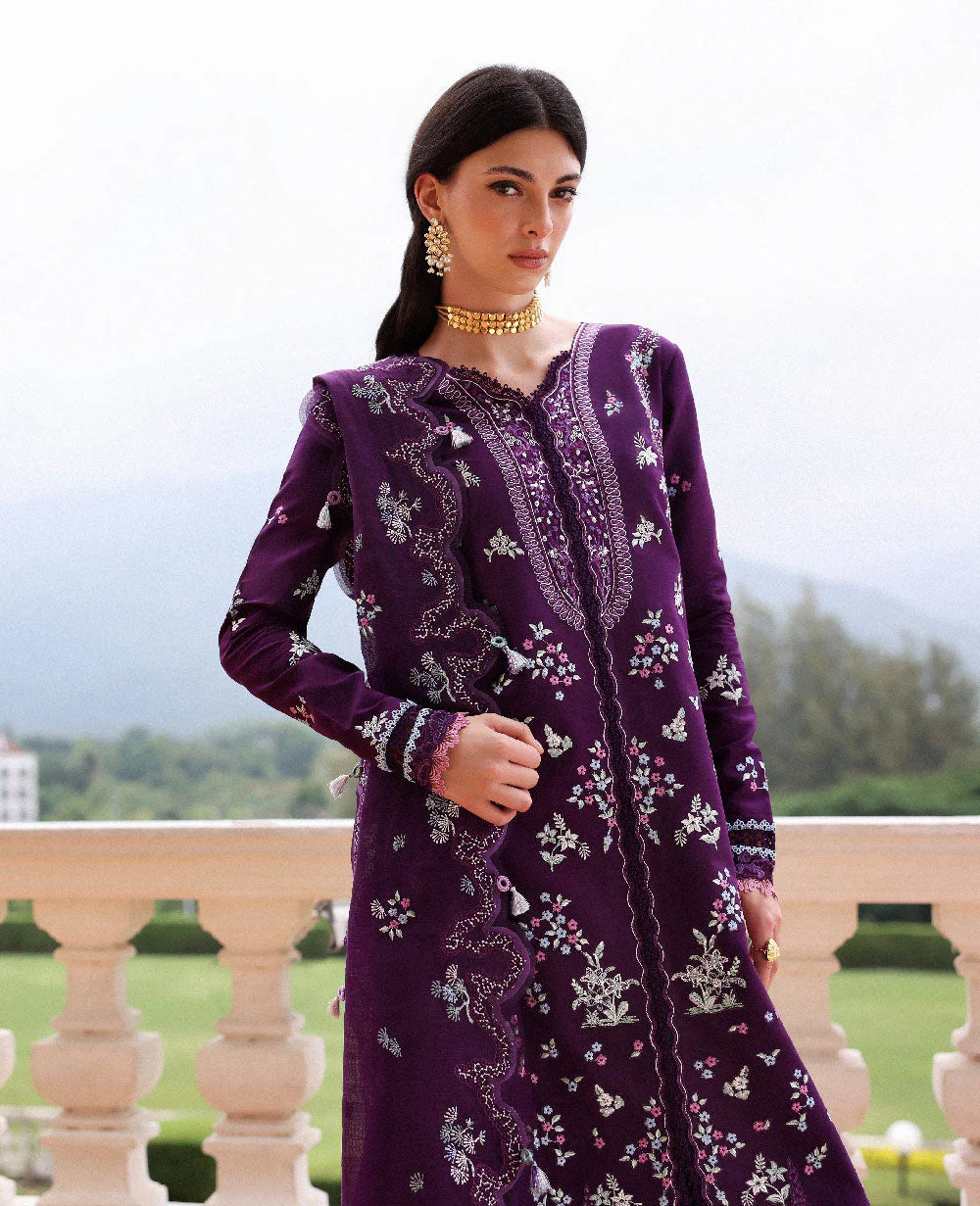 Olyra | Lilas- Summer Unstitched Lawn '26 | Republic Womenswear