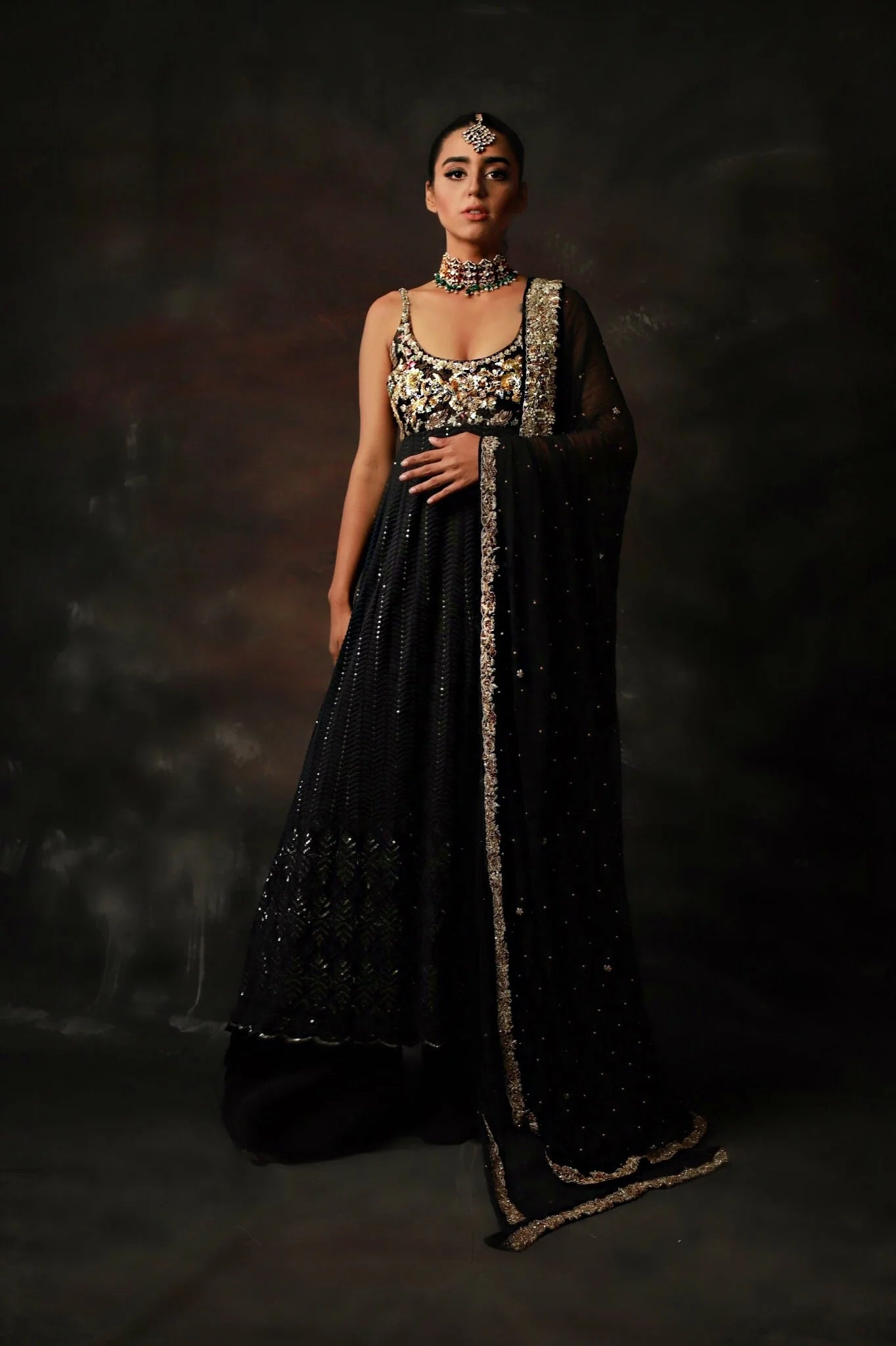 Fiza Peshwas Set | Luxe Edit '25 | Nadia Khan