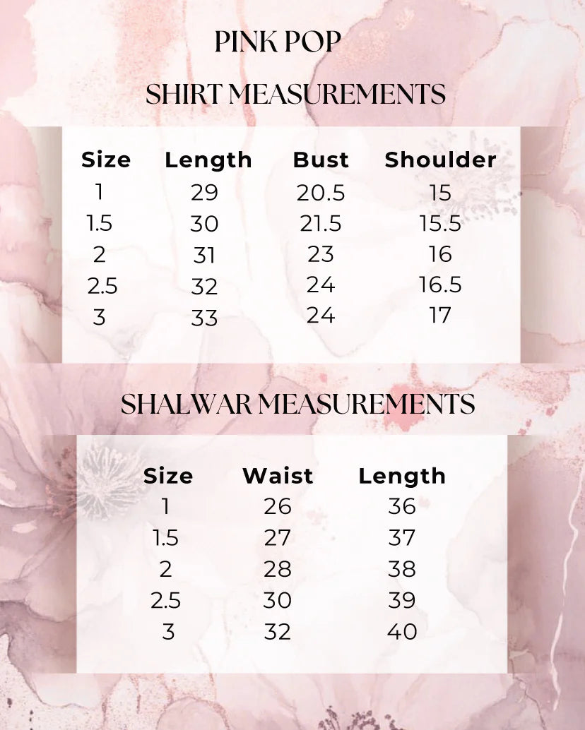 Pink Pop | Pashmina Drop 1 |  Nia Mia