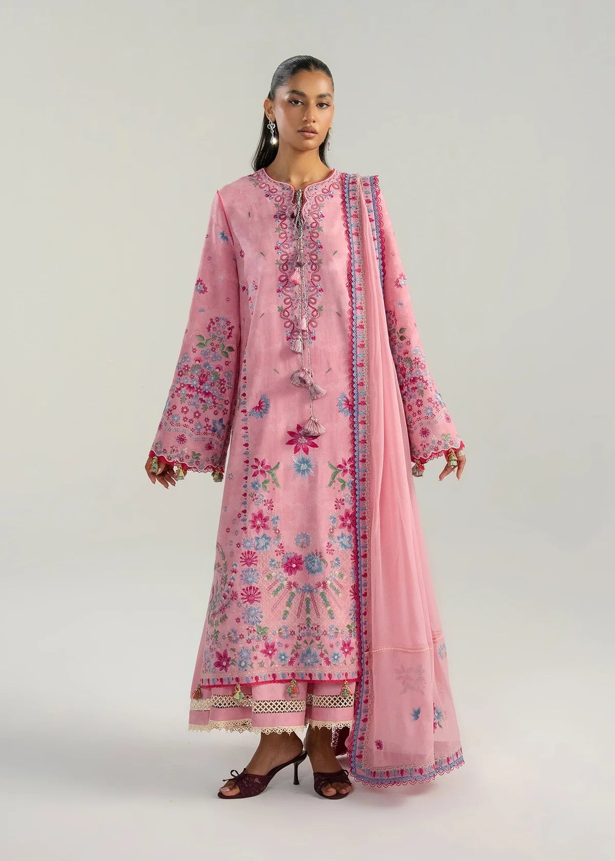 Pembe | Zan SS '26 | HUSSAIN REHAR