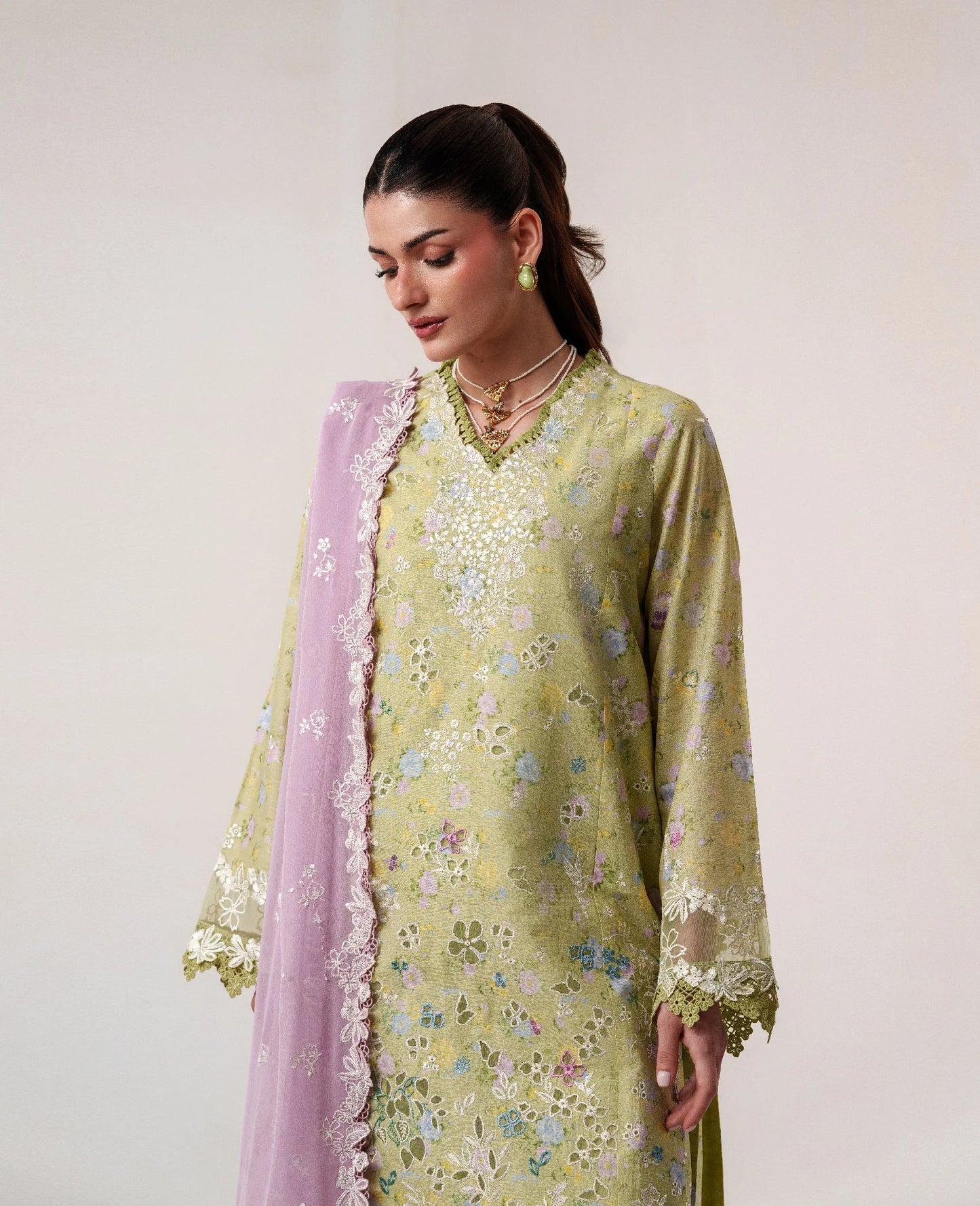 Perla | Reine Luxury Lawn Stitched '26 | Republic Womenswear