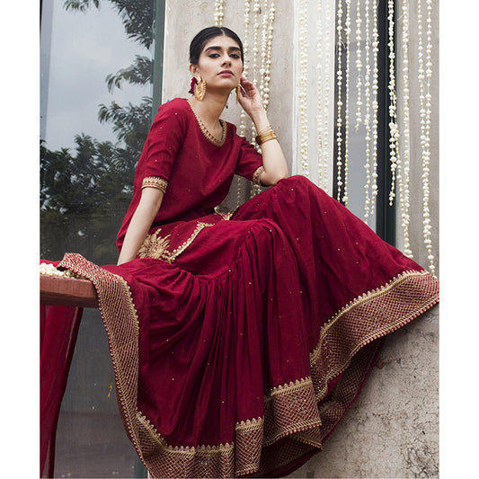 RED OUTFIT | ROSHANAY '23  | DYOT