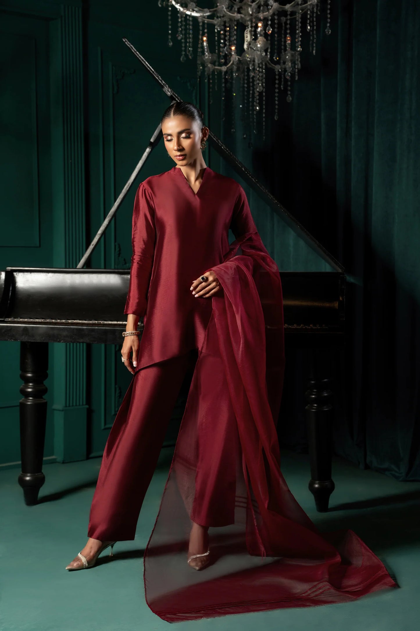 Ruby - with Farshi Shalwar | Wearinsead