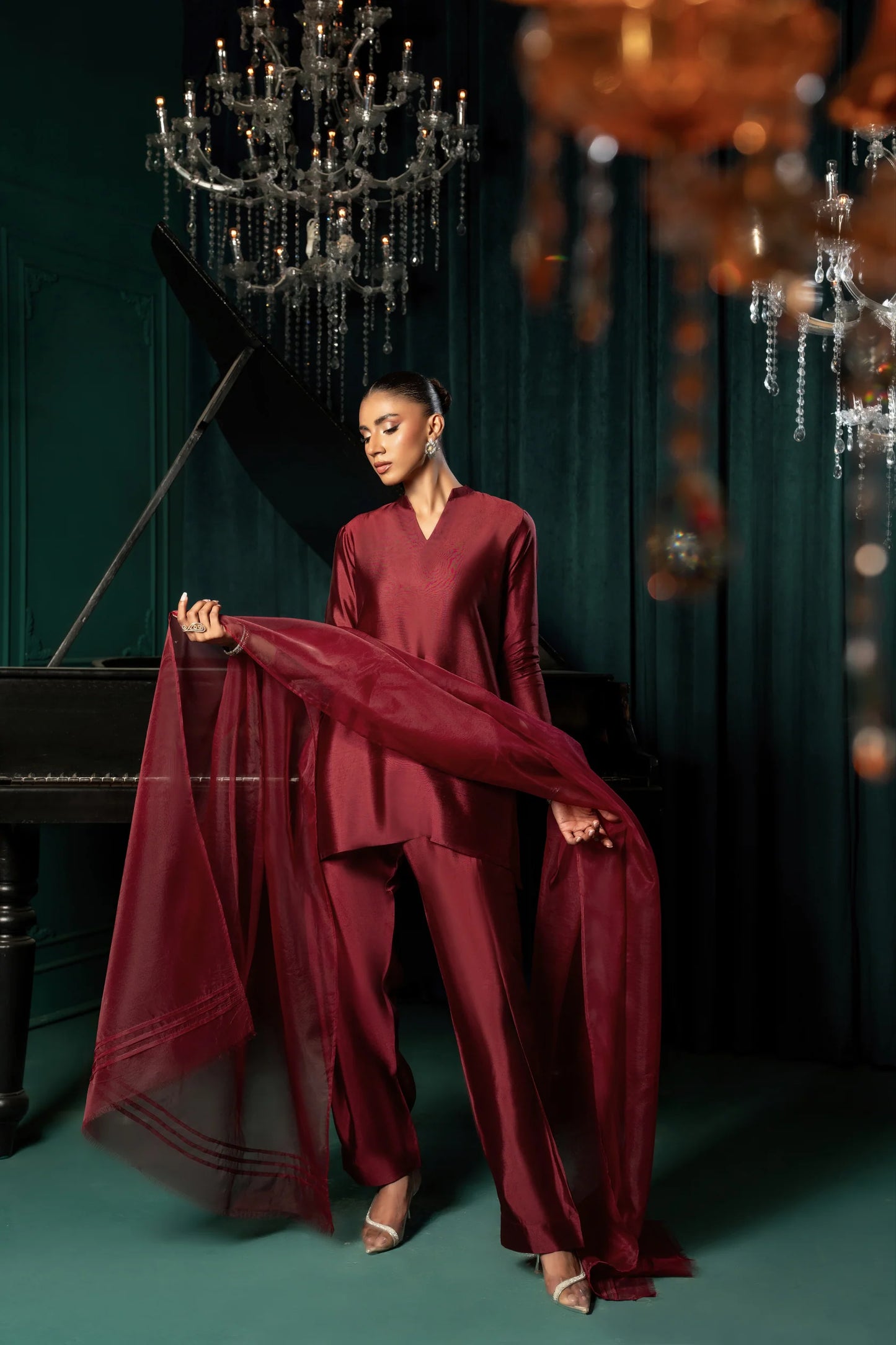 Ruby - with Farshi Shalwar | Wearinsead