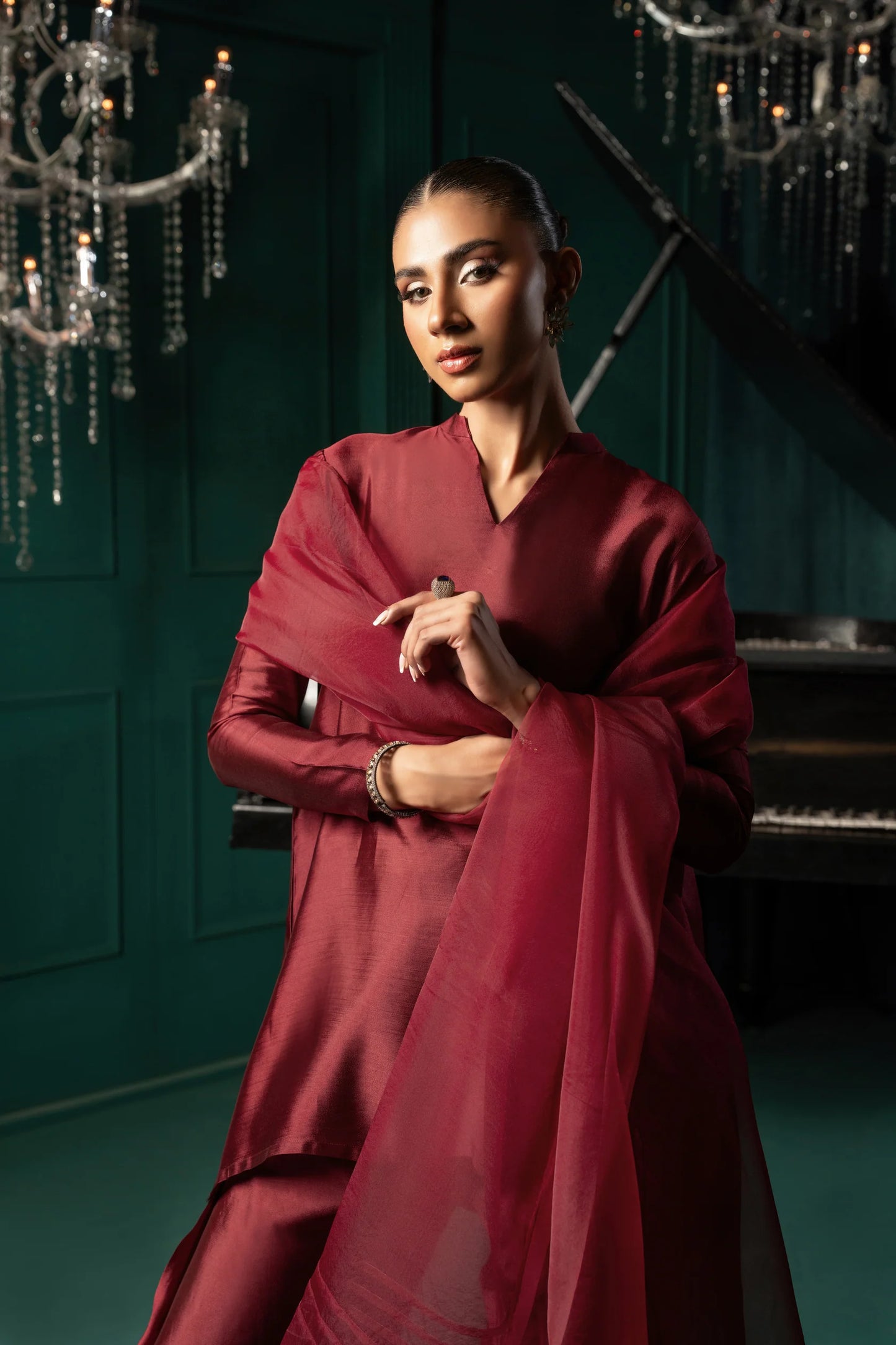 Ruby - with Farshi Shalwar | Wearinsead