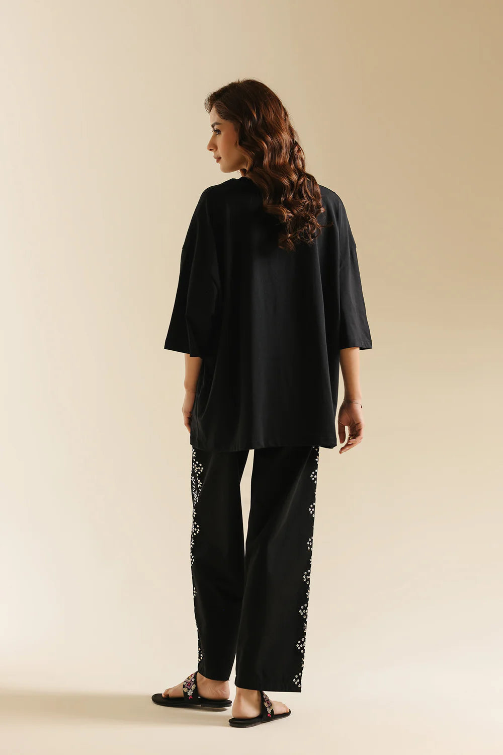 BLACK | S4E0562/119/901 | Boho Look Book | Ethnc