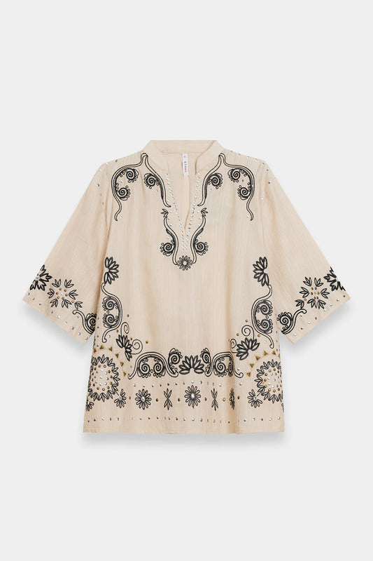 ANTIQUE WHITE | S4E0590/119/006 | Boho Look Book | Ethnc