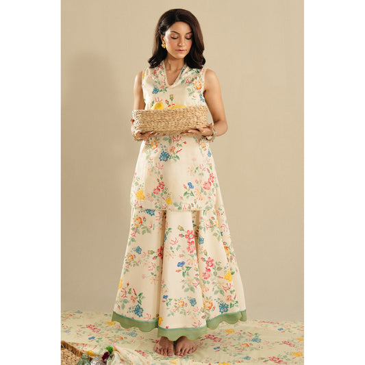 SPANISH CREAM OUTFIT | DYOT | Monsoon' 25