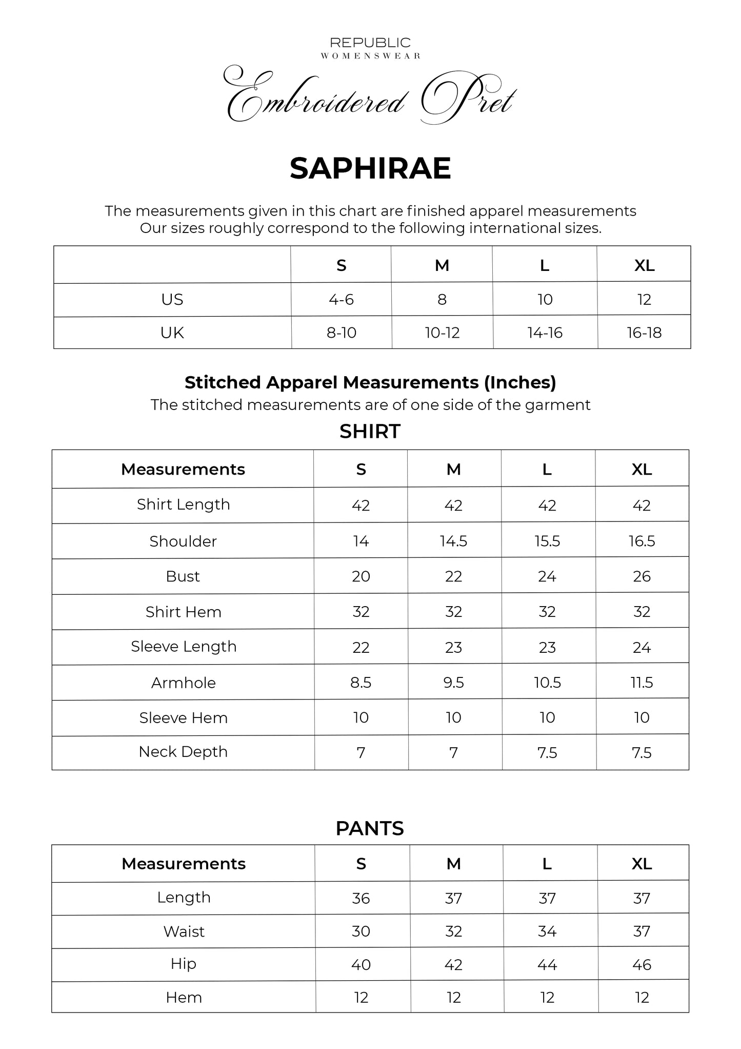 Cysia | Embroidered Pret '26 | Republic Womenswear