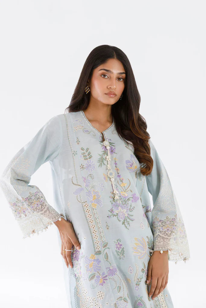 SC26LUX103BP3 | Spring Summer '26 - Stitched Luxury Lawn Suit | SANA SAFINAZ