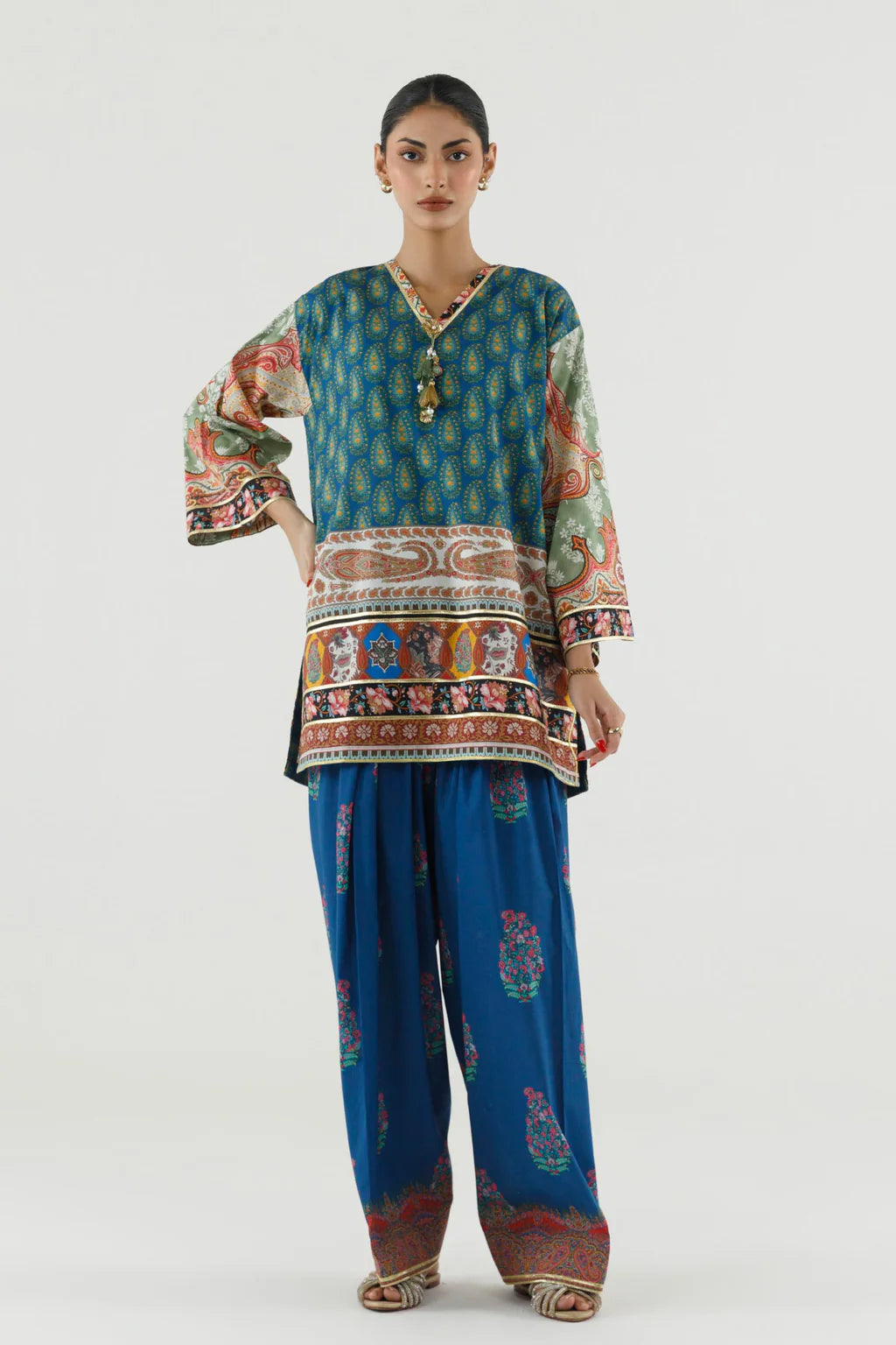 SS26BSP221P2T | New Arrivals | Sana Safinaz